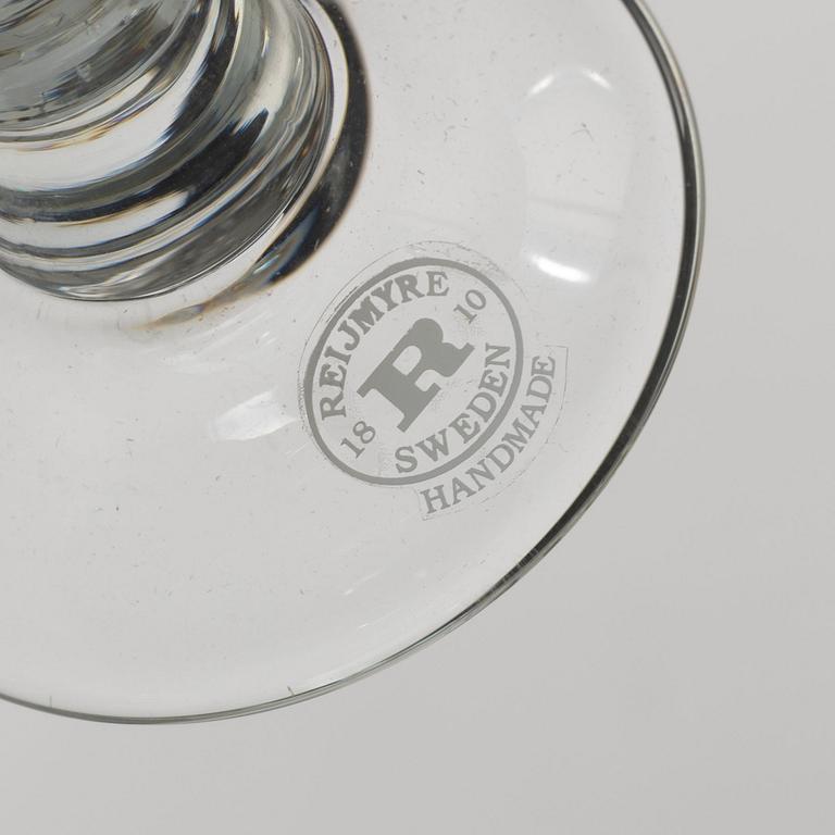 Jonas Bohlin, A pair of shot glasses, 'A glass, Reijmyre, 1997.