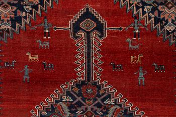 A Malayer runner, west Persia, c. 560 x 200 cm.