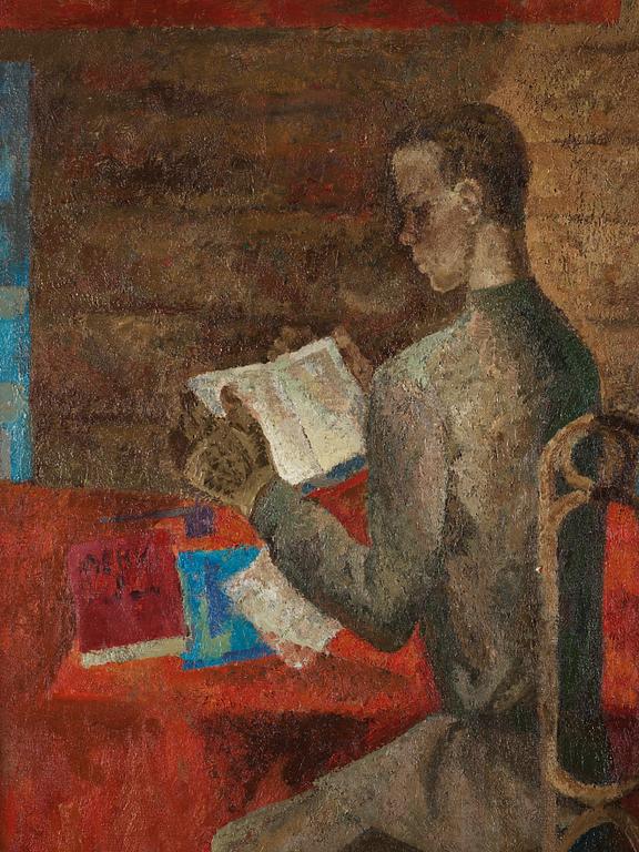KIM EFREMOV, oil on canvas, signed and dated 1980 on verso.