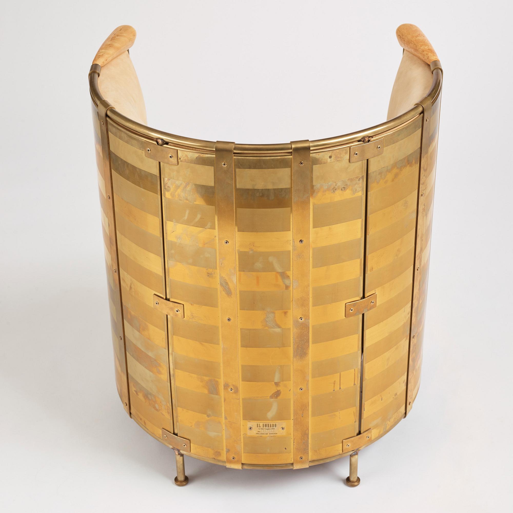 Mats Theselius, An 'El Dorado' easy chair, ed. 215/360, Källemo, Sweden, post 2002.
