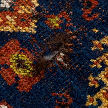 Matta, antik Qashqai, Södra Persien,, ca 201 x 130 cm.