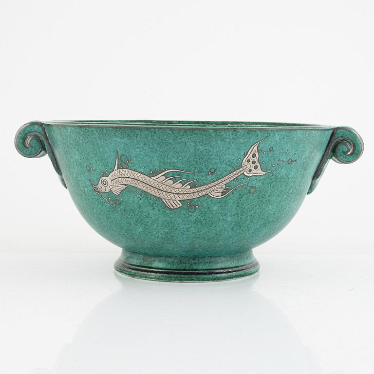 Wilhelm Kåge, an "Argenta" bowl, Gustavsberg, Sweden, 1934.