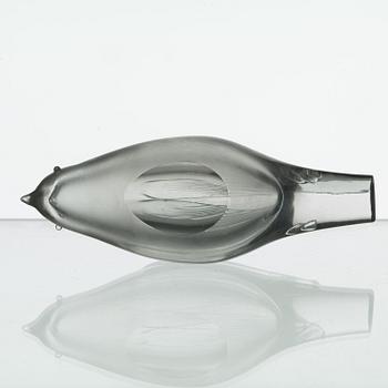 Tyra Lundgren, fåglar, 2 st, Venini, Murano, Italien 1940-50-tal.