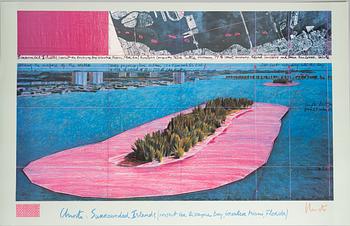 Christo Vladimirov Javacheff, "Surrounded Islands" (Project for Biscayne Bay, Greater Miami, Florida).