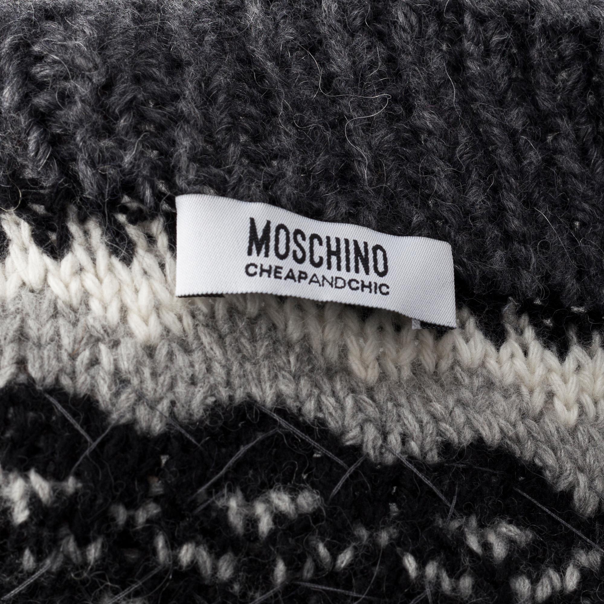 CARDIGAN, Moschino, Cheap and Chic, italiensk storlek 44.