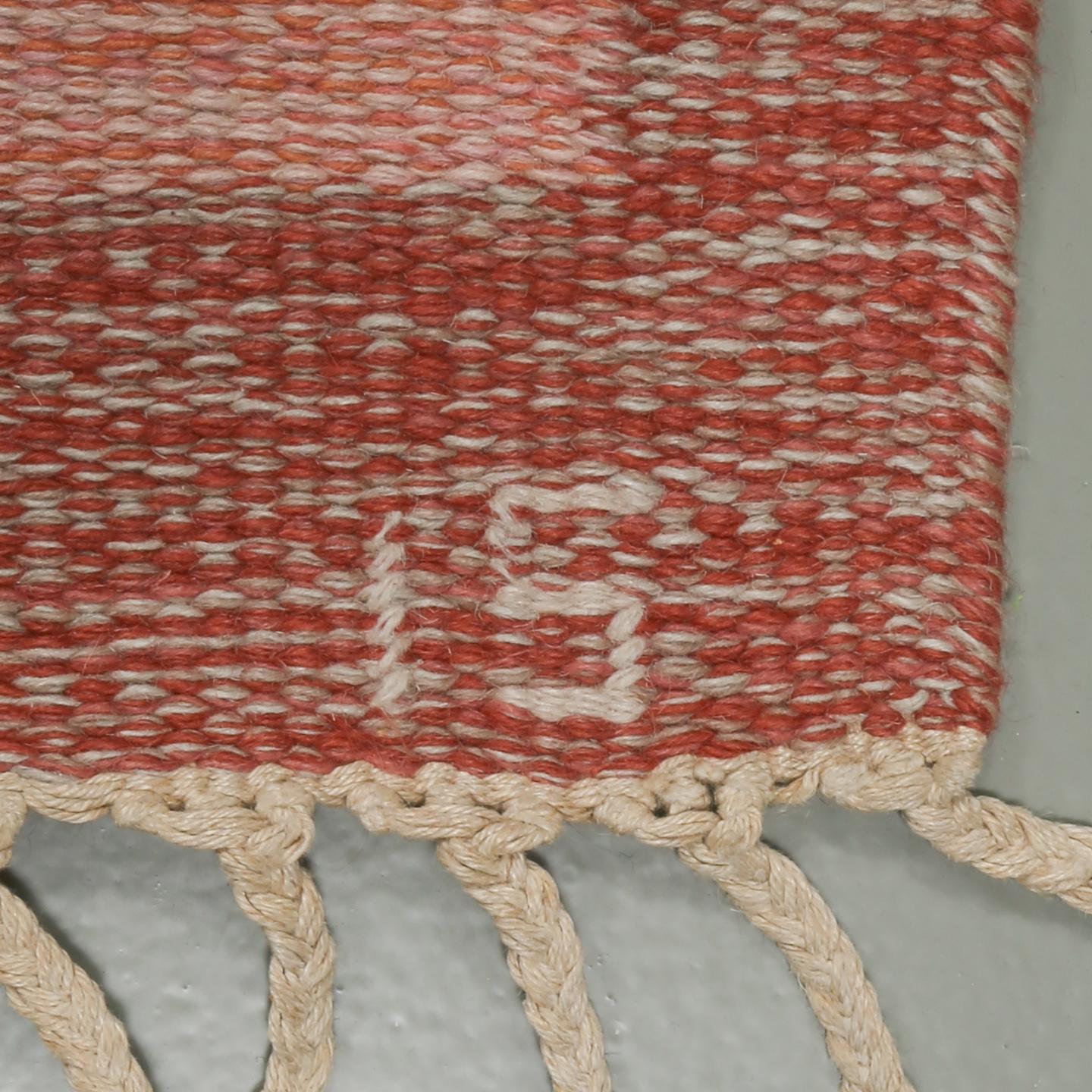 MATTA, rölakan, Ingegerd Silow, monogramsignerad, 1900-talets andra hälft, 244 x 167 cm.