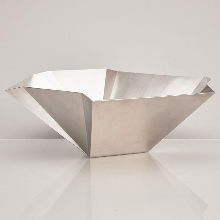 Rolf Lindståhl, skål, sterling silver, Stockholm 2005.