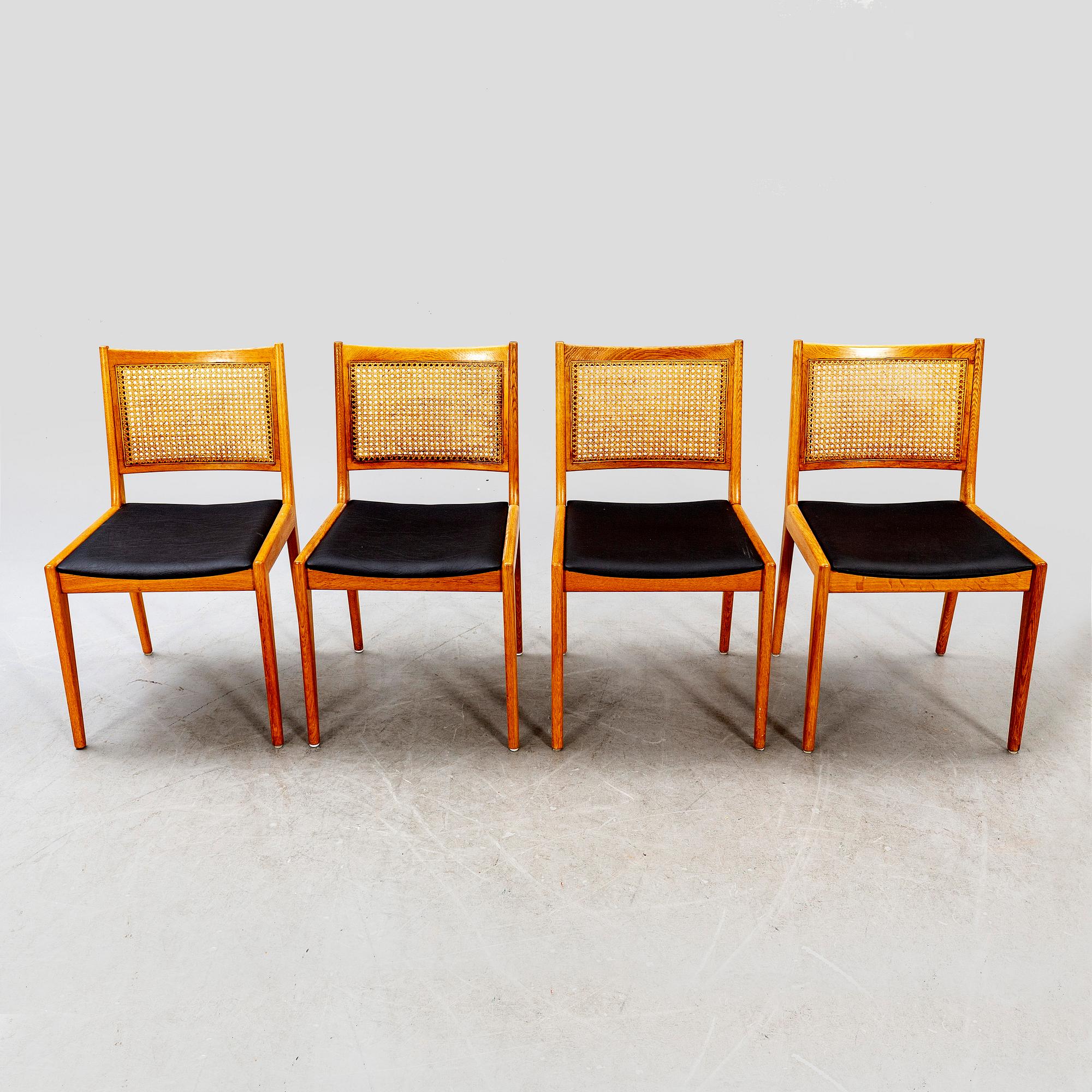 A Karl Erik Ekselius five piece teak suite, JOC, late 20th Century.