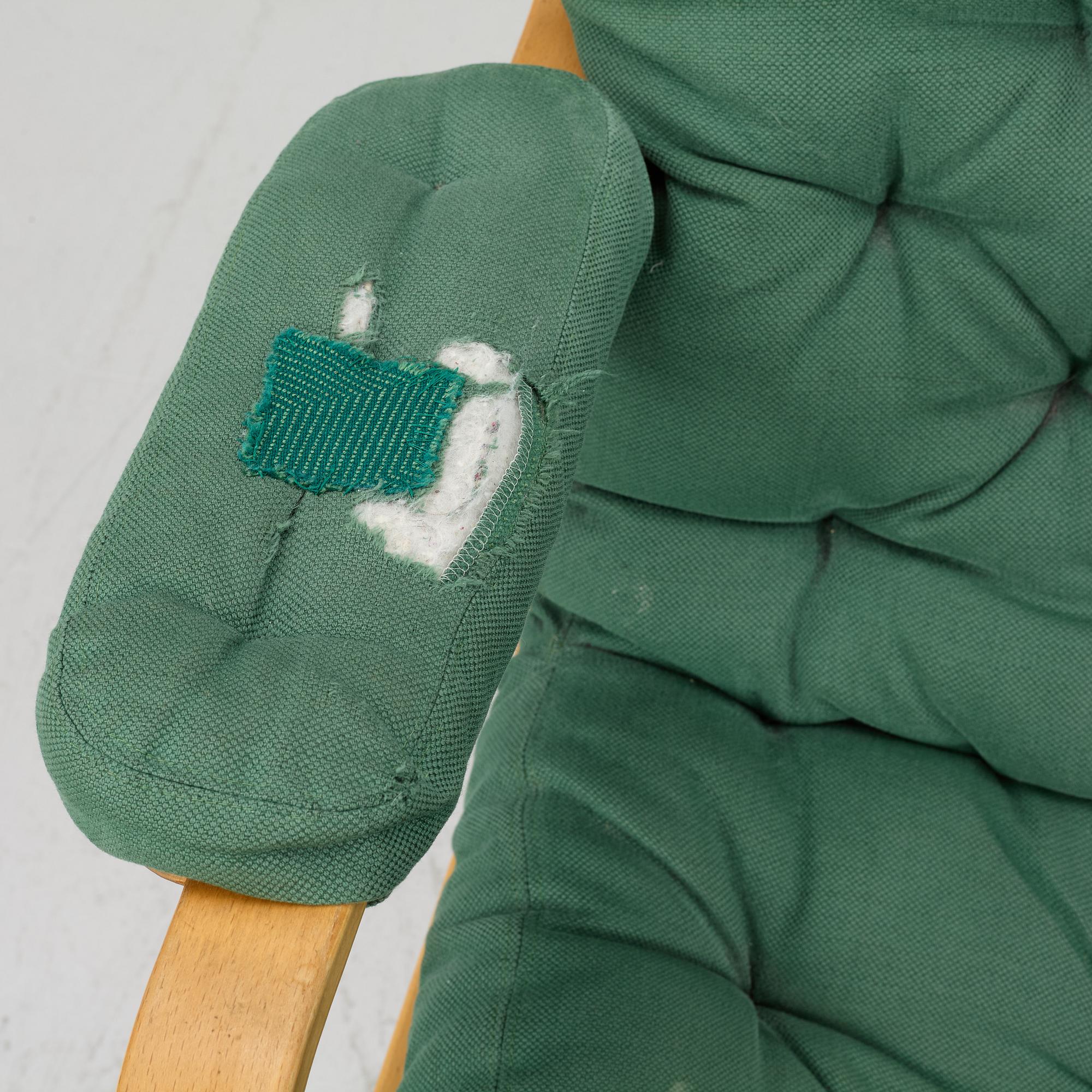 Bruno Mathsson, a pair of "Ingrid" armchairs, Dux, Sweden, second half of the 20th century.