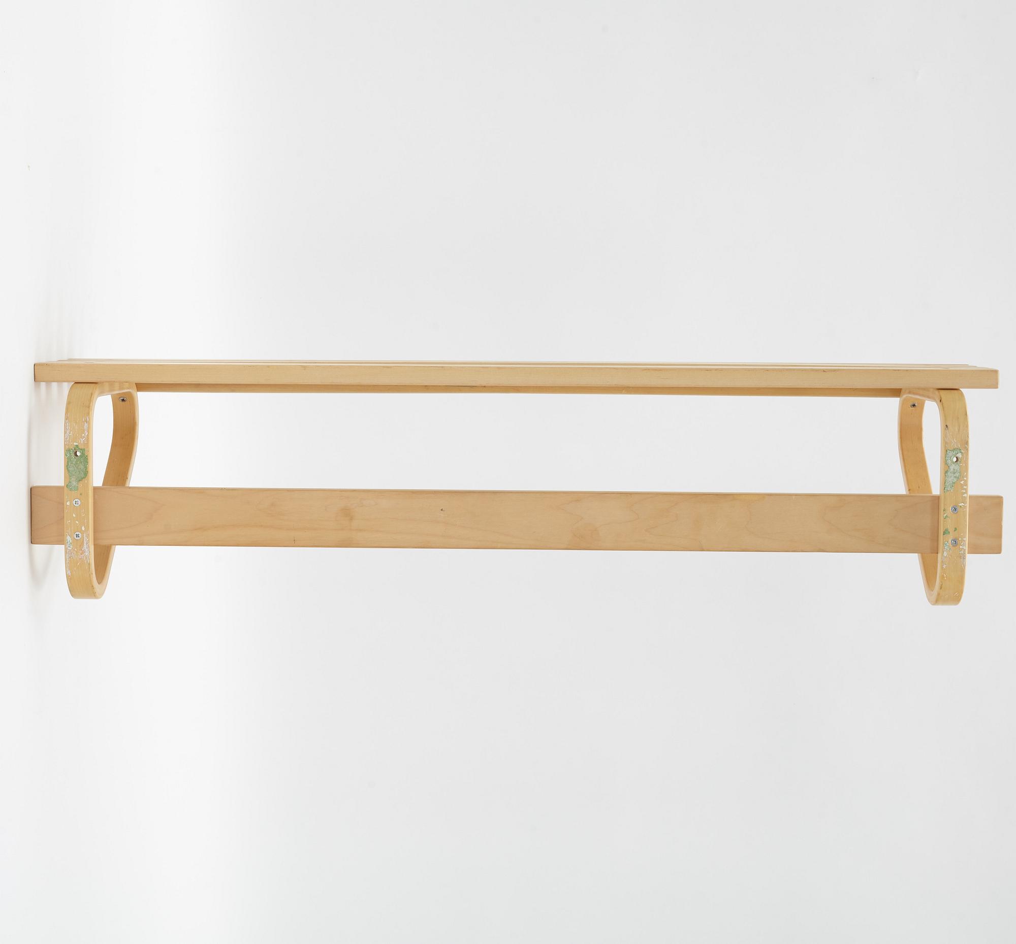 Alvar Aalto, hatthylla, modell 109, Artek, Finland.