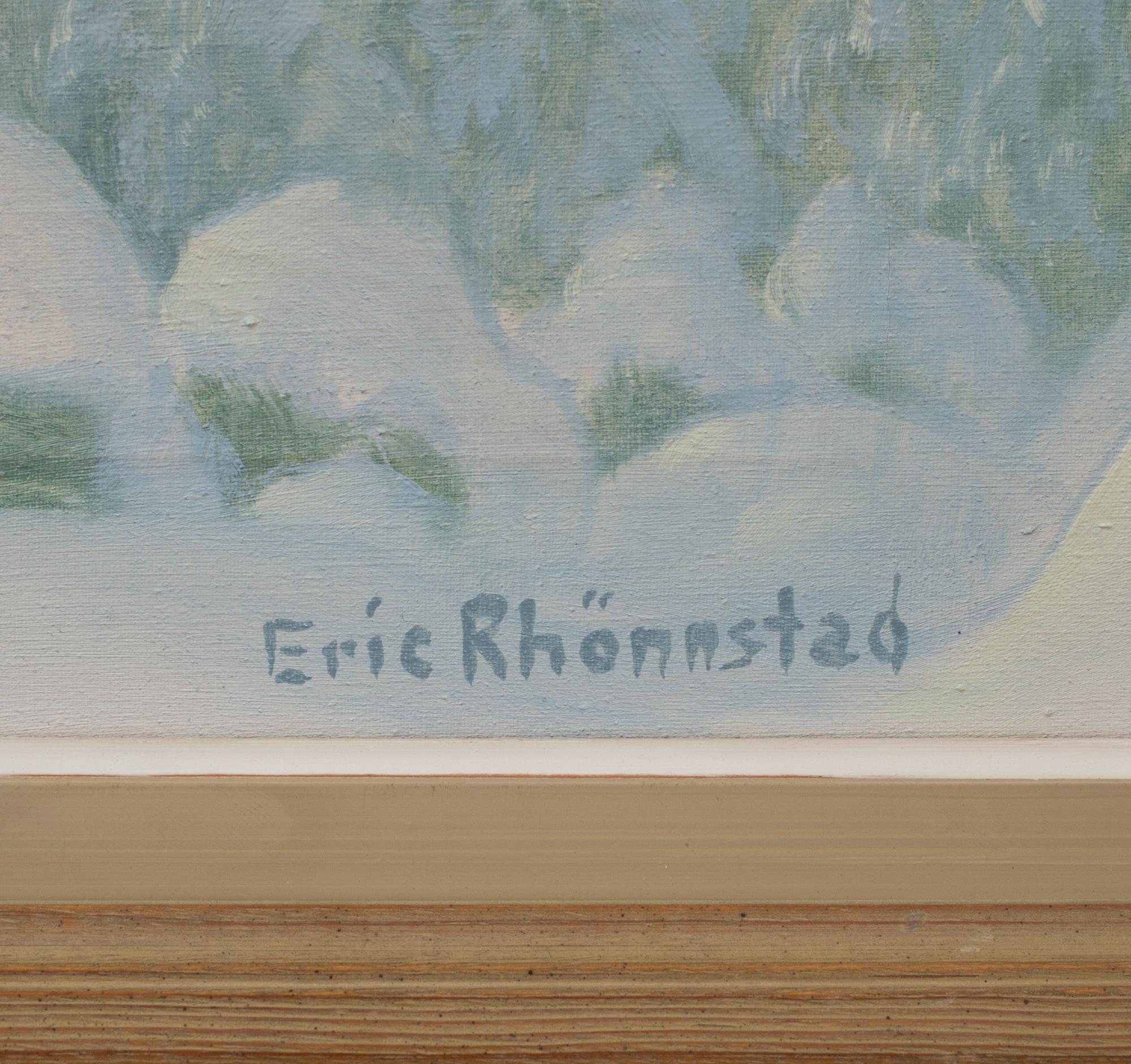 ERIC RHÖNNSTAD, olja på duk, signerad.