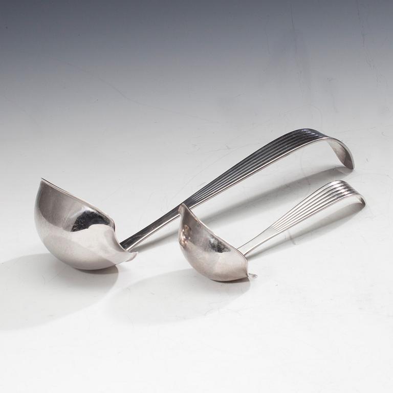 BESTICKUPPSÄTTNING, 66 delar, "Scandia" Kaj Franck, Hackman Sorsakoski, 1900-talets mitt.