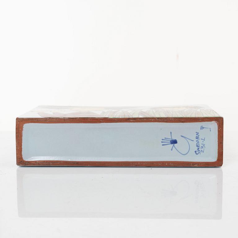 Stig Lindberg, a 'Karneval' vase, Gustavsberg Studio.