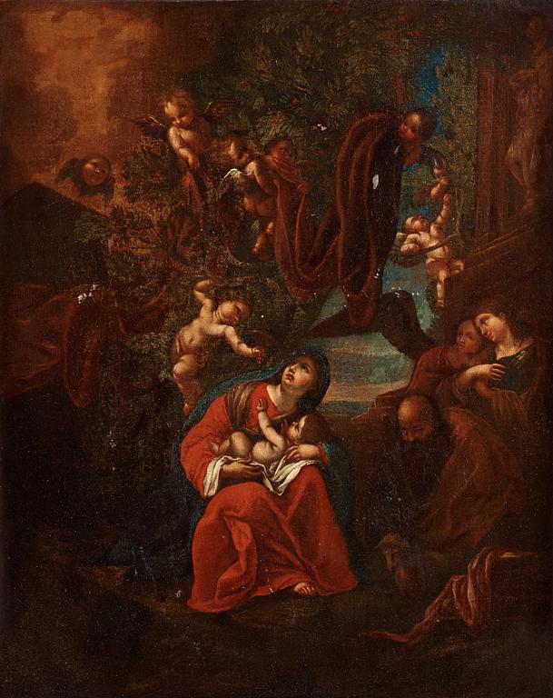 Bartolomeo Schedoni Follower of, The holy family.