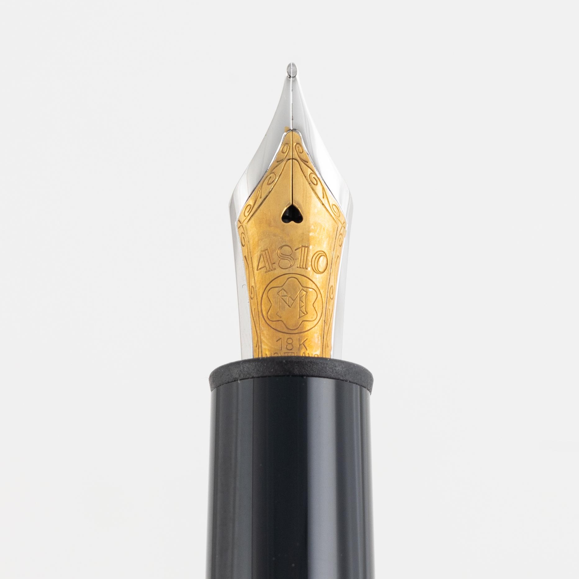 Mont Blanc, fountain pen, silver, limited edition, "Lorenzo de Medici", 1992.