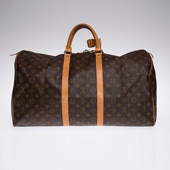 VÄSKA, "Keepall 55", Louis Vuitton.