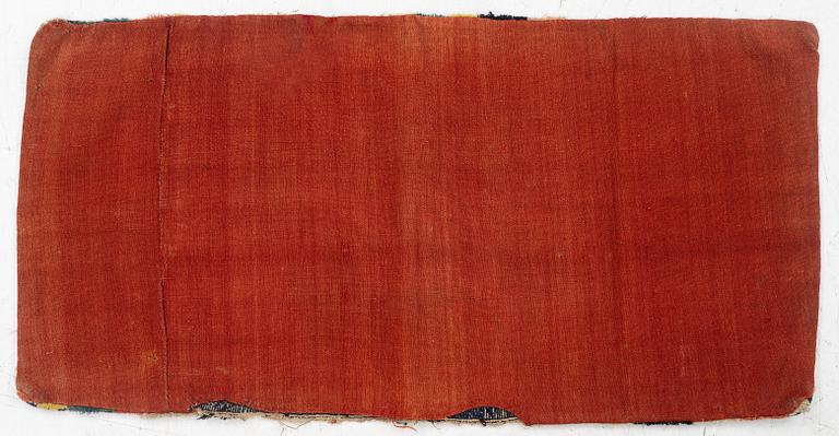 Åkdyna, korsstygnsbroderad, 1800-tal.