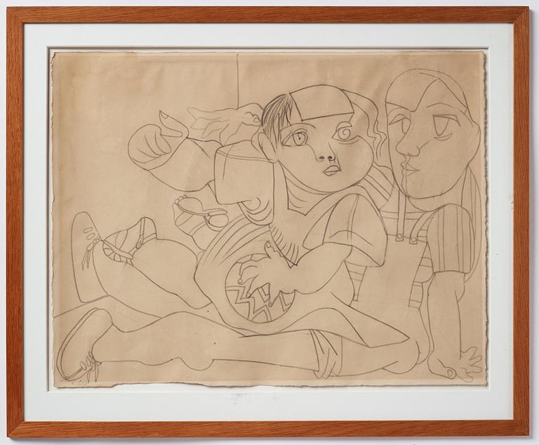 Françoise Gilot, "Claude et Pamona".