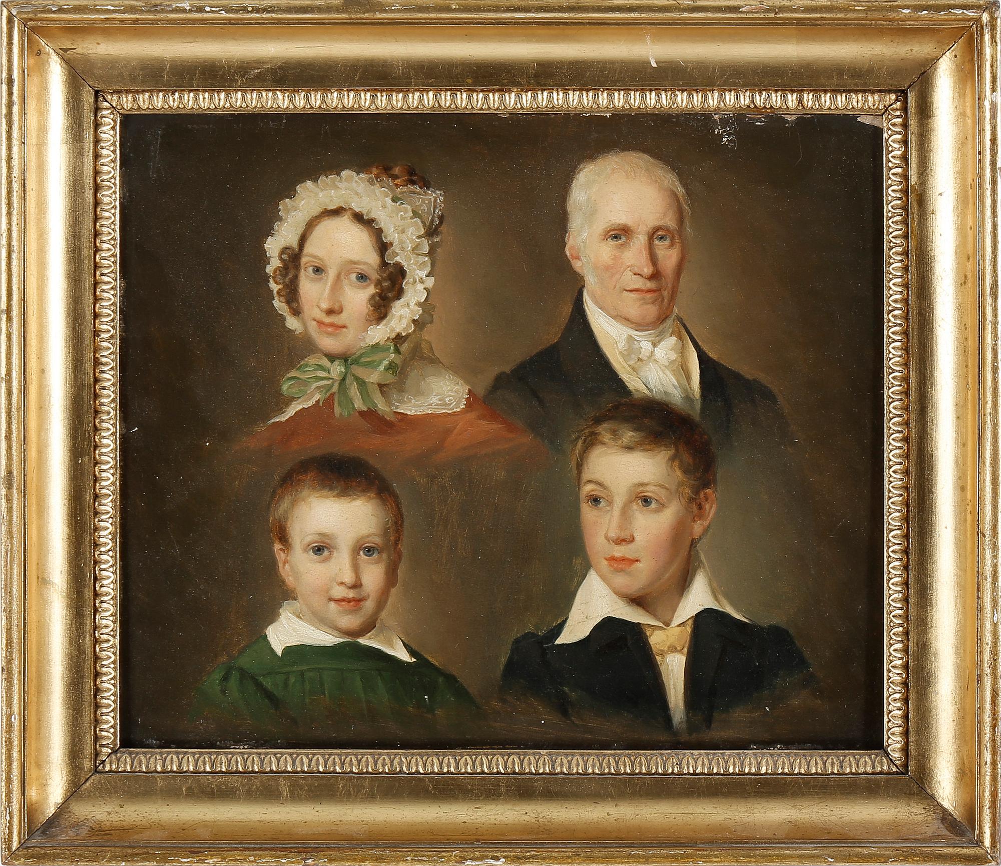 BAERENTZEN, EMILIUS. Olja på pannå. 1800-talets mitt.