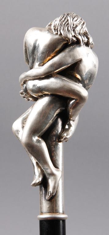 SPATSERKÄPP, silver, 1900/2000-tal.