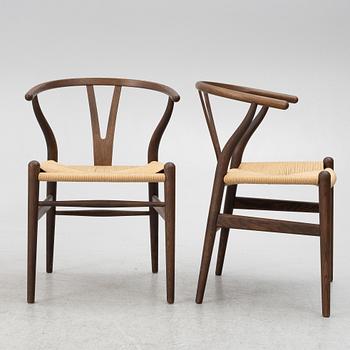 Hans J. Wegner, 4 pcs, "Y Chair/CH24", Carl Hansen & Son, Denmark.