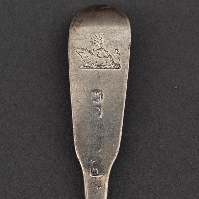 Bestick, 53 st, silver, England och Irland, 1700-1800-tal.