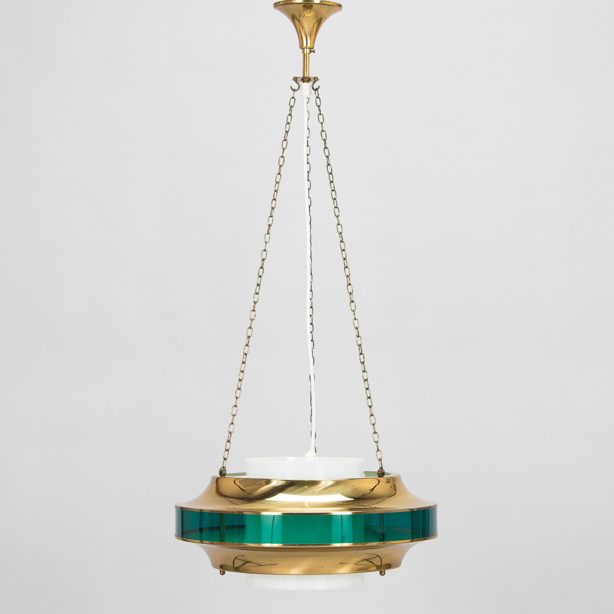 Kai Finnmark, taklampa, tillverkare Lynx, 1970-tal.