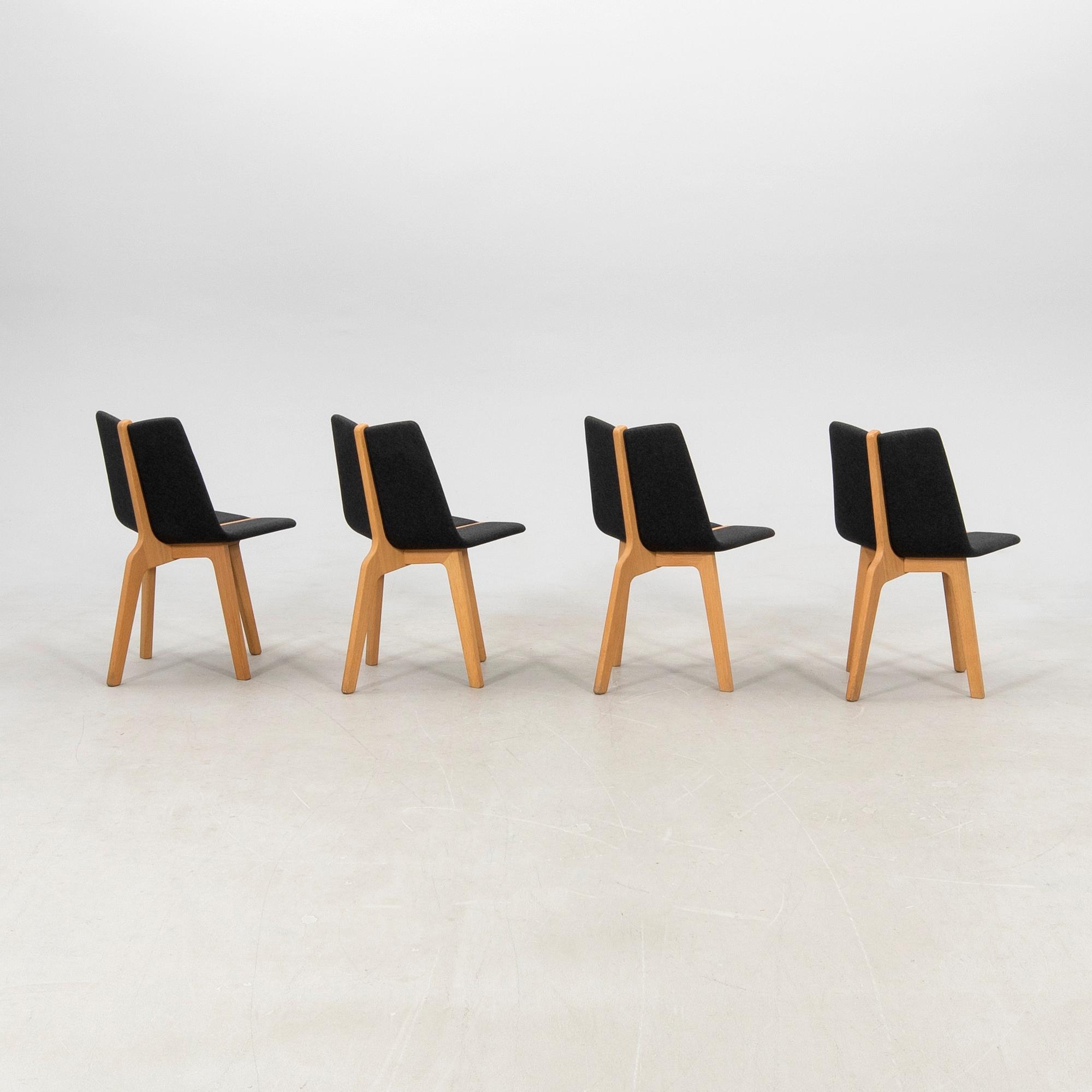 Alfredo Häberli, dining set 5 pcs "Aki" Fredericia Furniture Denmark, contemporary.