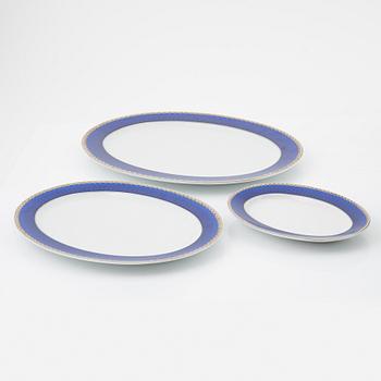 Sigvard Bernadotte, matservis, 42 delar, porslin, "Millennium Marianne", Christineholm, Fyrklövern.