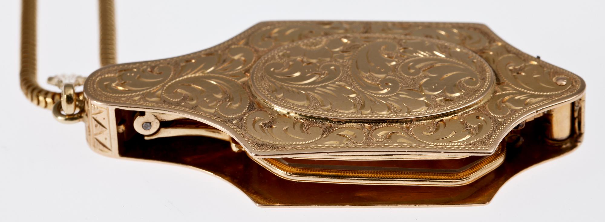 LORNJETT, 18 K guld.