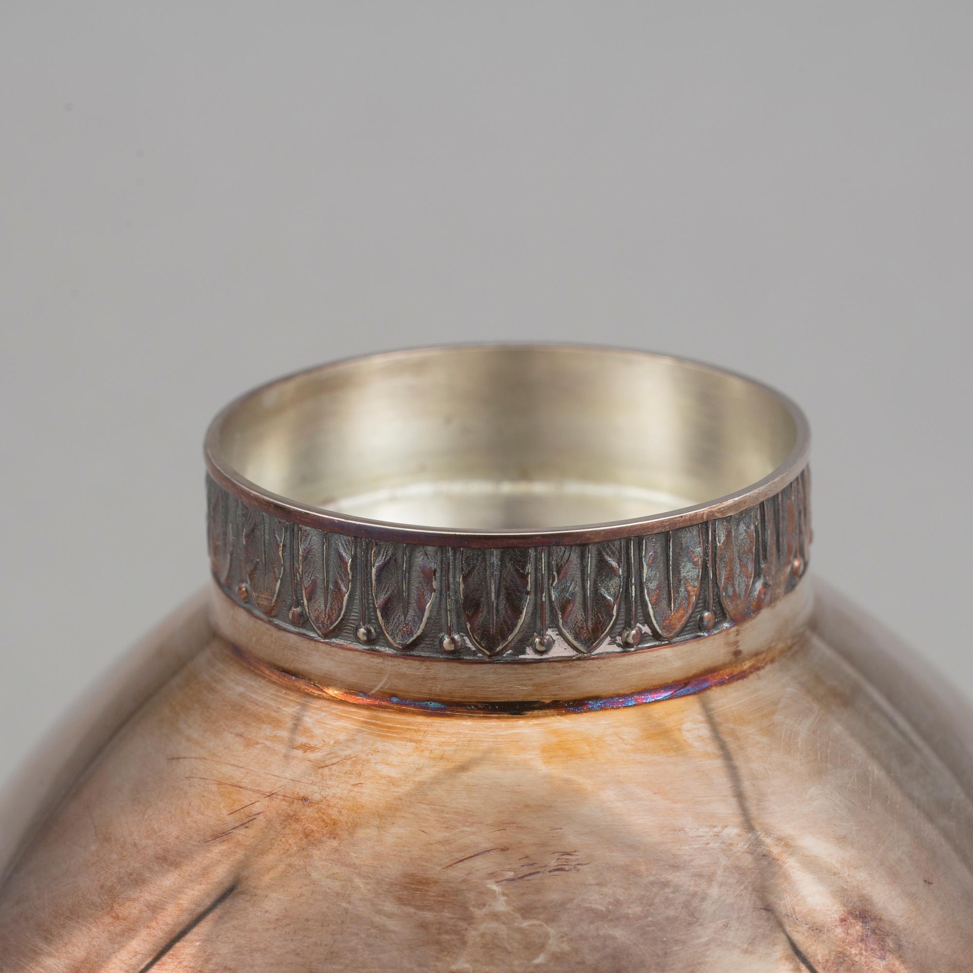 SKÅLAR, 2 st. Silver. Bl a Gustaf Jansson, GAB Stockholm 1964. Ca 190 g.