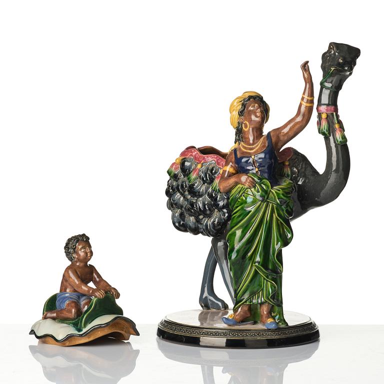 A table centerpiece, Gerbing & Stephan, Germany, late 19th century.
