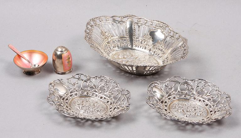 PARTI SILVER, 6 delar, 1900-tal.