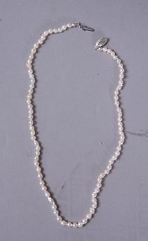 COLLIER, 5 st, odlade pärlor.