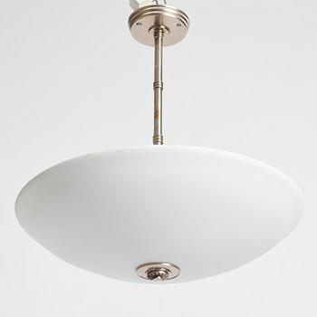 Erik Tidstrand, & Simon Gate, taklampa från Tändstickspalatset, Nordiska Kompaniet & Orrefors, ca 1928.