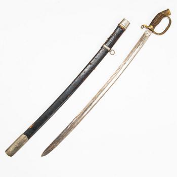 An Imperial Russian officer's sword model 1909.