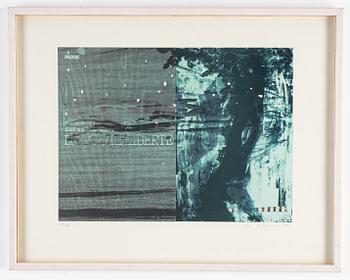 Ola Billgren, lithograph in colours, 1983, signed 184/200.