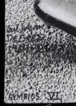 Carl Johan De Geer, photo sublimation signed and dated 1964-2007. Numbered 1/3.