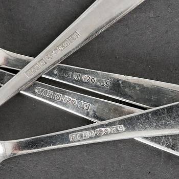 Jacob Ängman, cutlery, 28 dlr, silver "Rosenholm", GAB Stockholm 1950s.