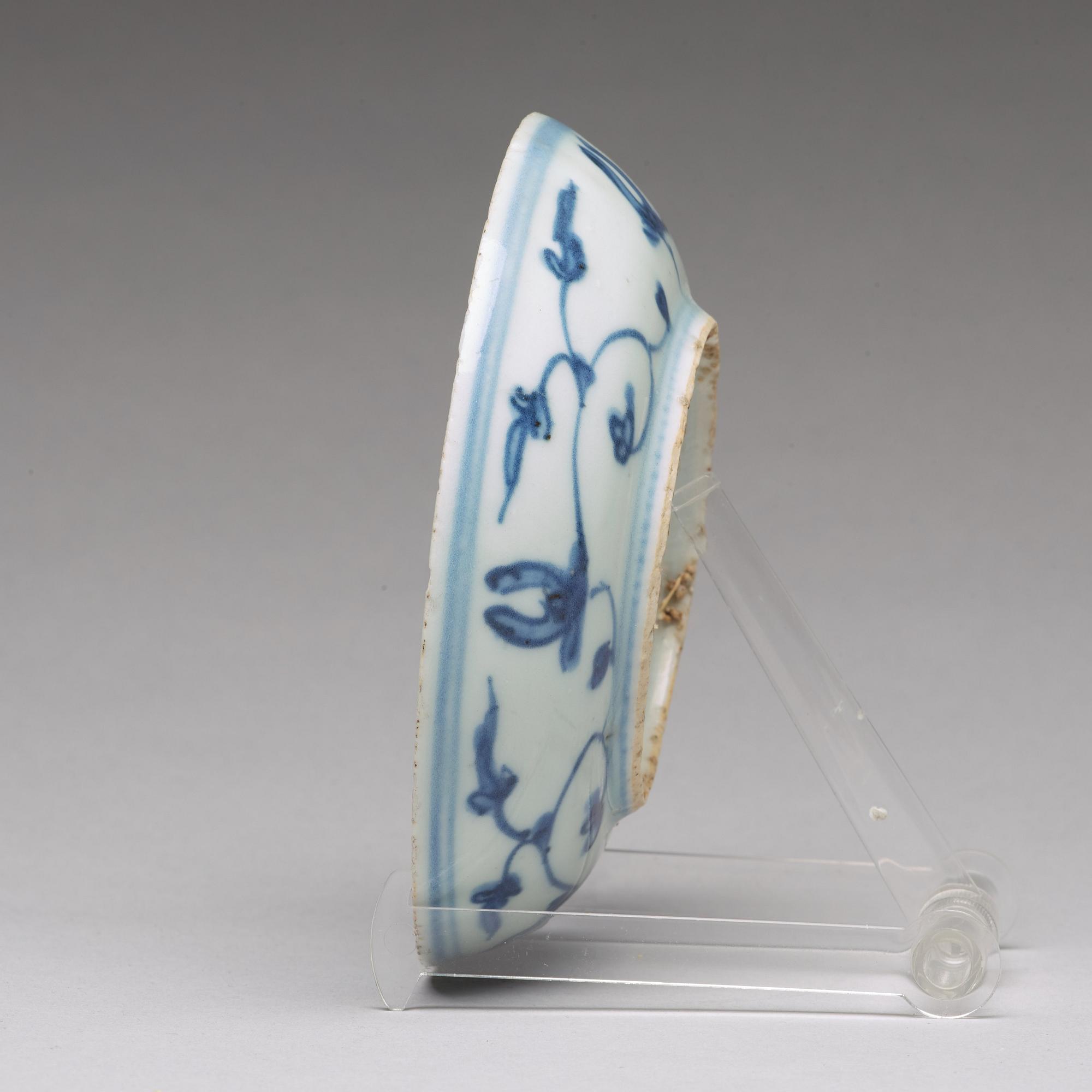 A set of eleven blue and white dishes, Ming dynasty, Wanli (1572-1620).