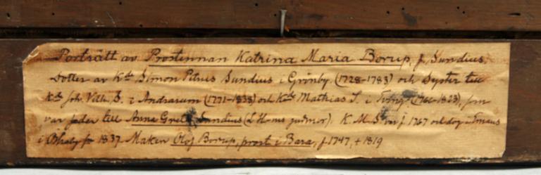 OKÄND KONSTNÄR, olja på duk. Sengustaviansk, 1700/1800-tal. Samtida ram.