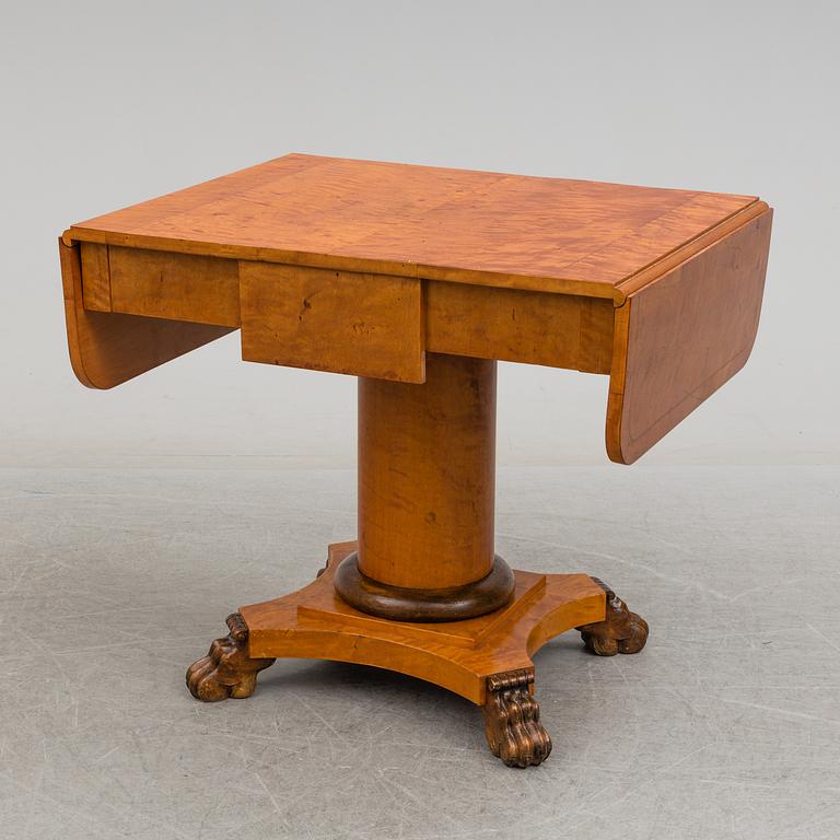 A Swedish empire table, first half of the 19th century.