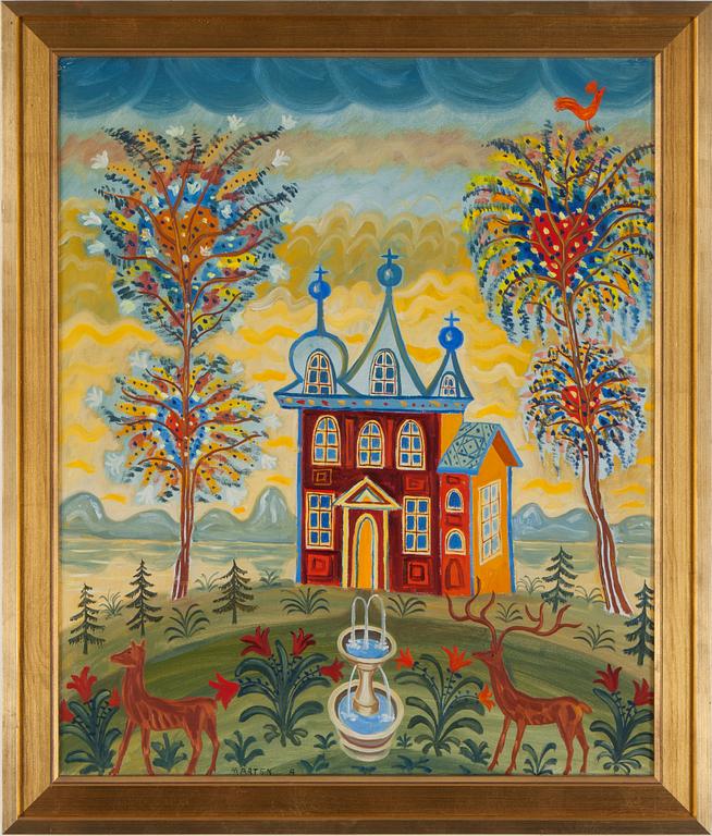 MÅRTEN ANDERSSON, oil on canvas, signed.