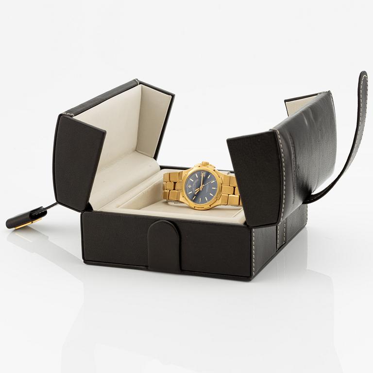 Vacheron Constantin, Overseas, "1st Generation Overseas", ca 1997. <b>Case size:</b> 35 mm
<b>Material:</b> 18K gold
<b>Movem...