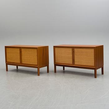 ALF SVENSSON, a pair of sideboards, 1960´s.