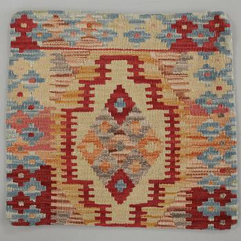 KUDDFODRAL, 6 st, orientaliska, Kelim, ca 45 x 45 cm.