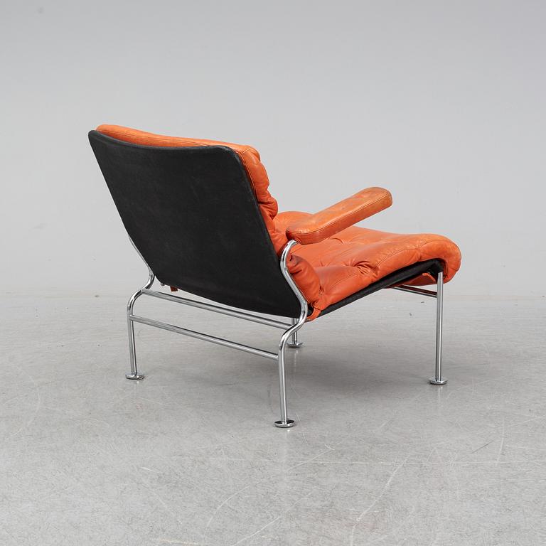 A 1960/70's 'Birgitta' easy chair by Bruno Mathsson for Dux.