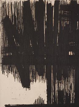 Pierre Soulages, "Eau forte II".