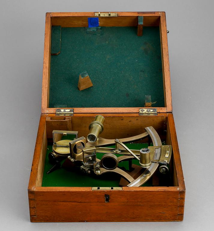 SEXTANT, Spencer Browning & Co, London, troligen sent 1800-tal.