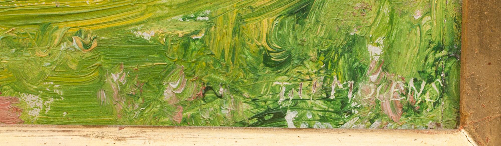 BIRGER SIMONSSON, olja på duk, signerad.